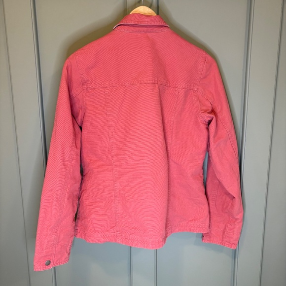 Dri Duck Coral Canvas Jacket Pocket Work Party Hype Core Women's Sz Med Full Zip - Picture 7 of 7